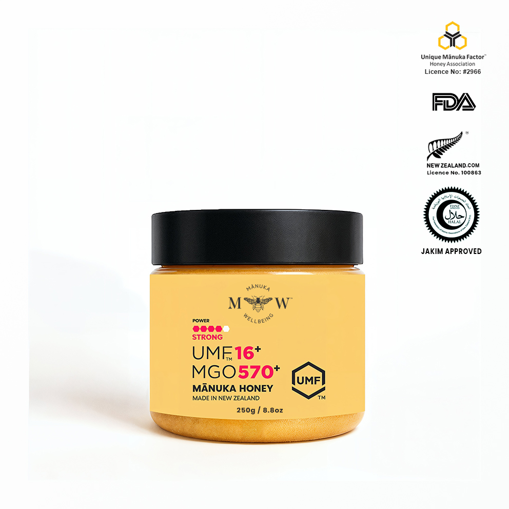 Manuka Wellbeing Honey UMF 16+ 250G